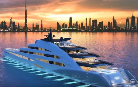 Yachts Cruising Dubai