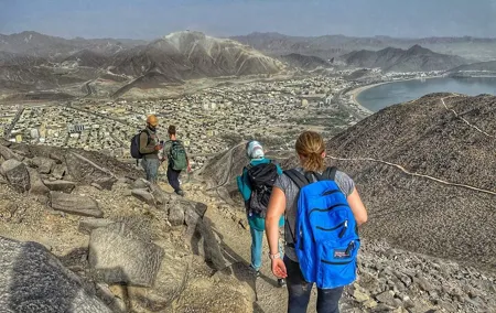 Hiking Al Rabi Trail with A Scenic Adventure in Khor Fakkan