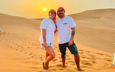 Red Dune Desert Safari4x4 Quad Bike Camel Ride & BBQ Sandboarding
