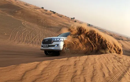 Hatta Mountains tour with Desert Safari, live BBQ and Shows COMBO