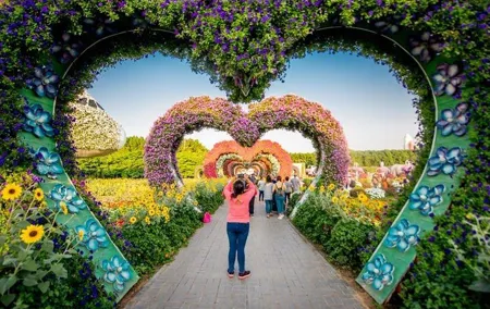Miracle Garden Tour with Entry Tickets & Transfers