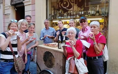 Budget Street Food Tour of Campo de Fiori, Jewish Ghetto & Pantheon with Gelato