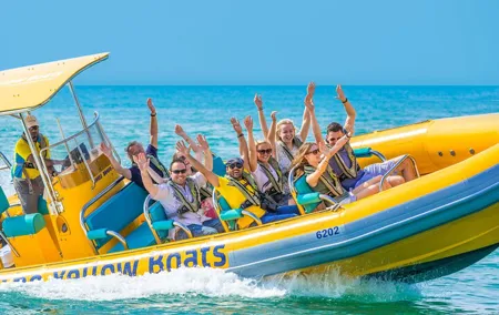 Yellow Boat Ride in Dubai with Private Transfers