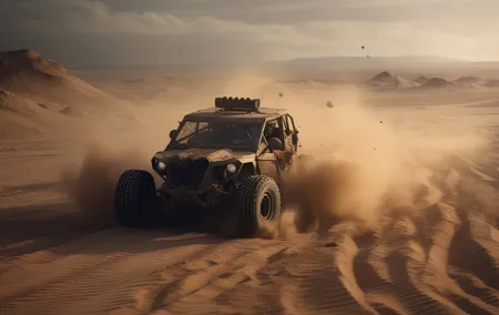 Self-Ride Polaris Desert Buggy Tour With Free Desert Safari