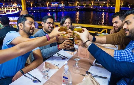 Dubai Marina Dinner Cruise on Jack Sparrow 