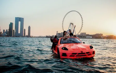 60 Minute Dubai Jet Car Ride with Transfer