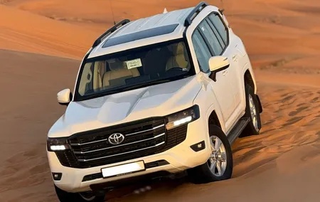 Morning Desert Safari, Dune Bashing, Camel Ride and Sandboarding