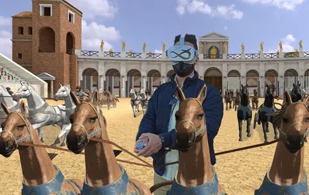 Rome: Circus Maximus Virtual Reality Game near the Colosseum