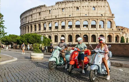 Rome Vespa 125cc Daily Rental