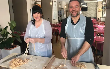 Walking tour in the Heart of Rome and a Cooking Class in a Very Small Group