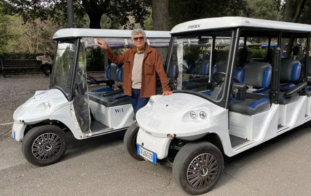 3 hour Golf Cart tour of Rome with Gelato