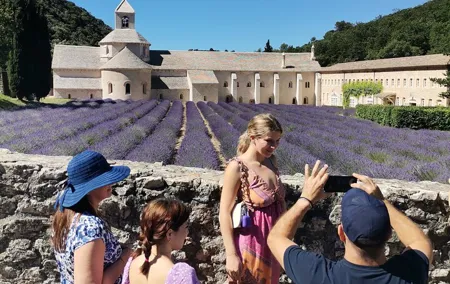 Vehicle with Driver in Provence