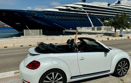 Escapa DE Drive from Marseille cruise port to cassis