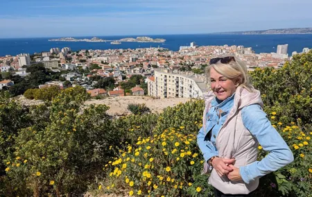 With a local Between Earth Sea and Good Mother