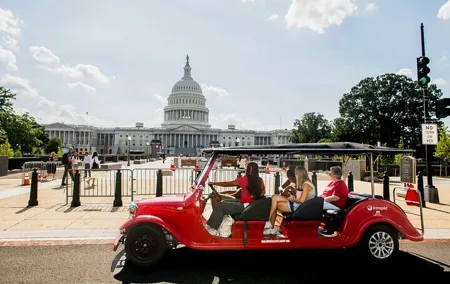 DC Monuments and Capitol Hill Tour by Electric Cart