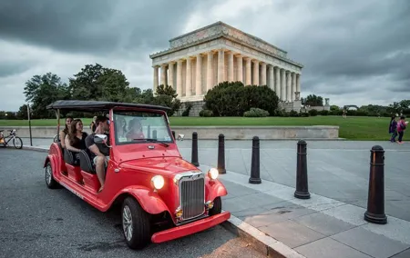 Washington DC Moonlight Tour by Electric Cart
