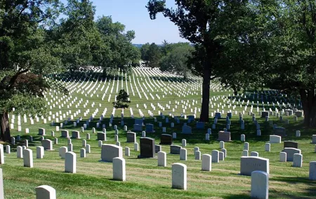 Arlington Cemetery Walk with Tomb Unknown Soldier & JFK Gravesite