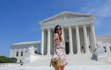 Private Photoshoot Outside the White House & Supreme Court
