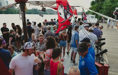 Pirate Ship Party Cruise along Potomac River