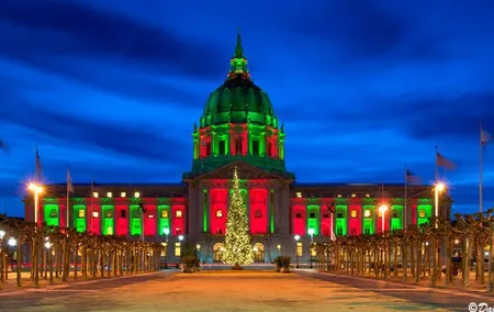 San Francisco Holiday Lights Tour with Ghirardelli Hot Chocolate