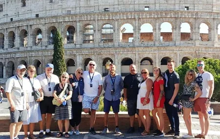 Small Group Colosseum, Roman Forum and Palatine Hill Guided Tour