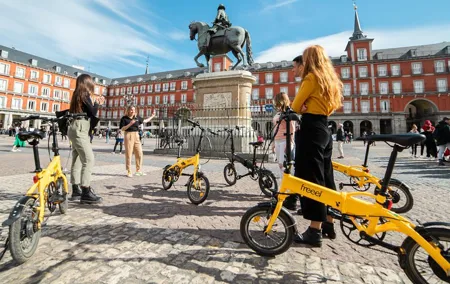 Madrid Electric Bike Small Group Tour: Highlights & Parks