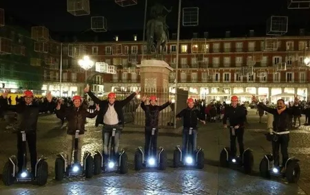 Madrid 1.5 Hour Segway Night Tour (last tour of the day)