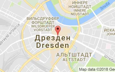 Маршрут Поездка в Дрезден