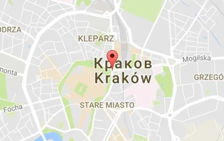 Маршрут Поездка в Краков