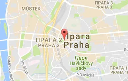 Маршрут Поездка в Прагу