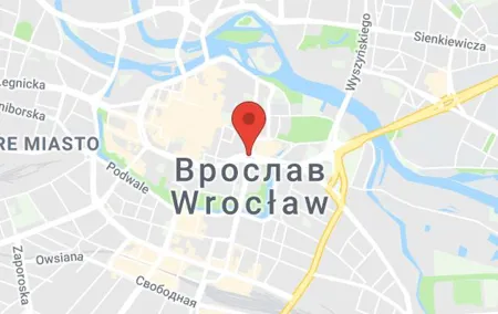 Маршрут Поездка в Вроцлав